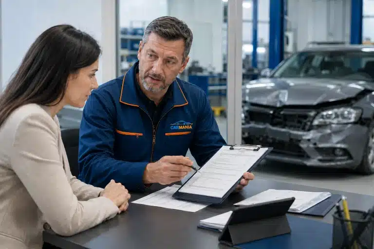 gestione dei sinistri in carrozzeria