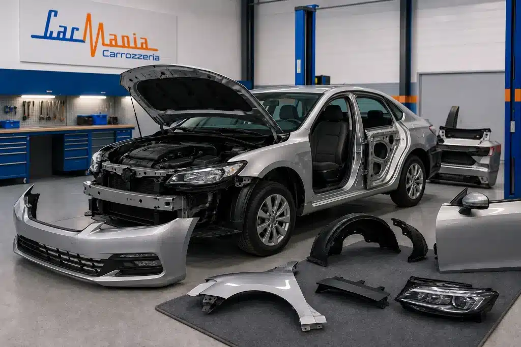 nomi delle parti della carrozzeria